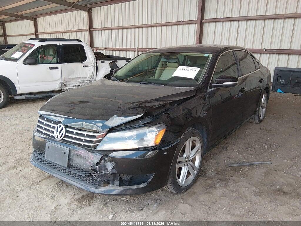 1VWBN7A30EC115437 2014 VOLKSWAGEN PASSAT photo no. 2
