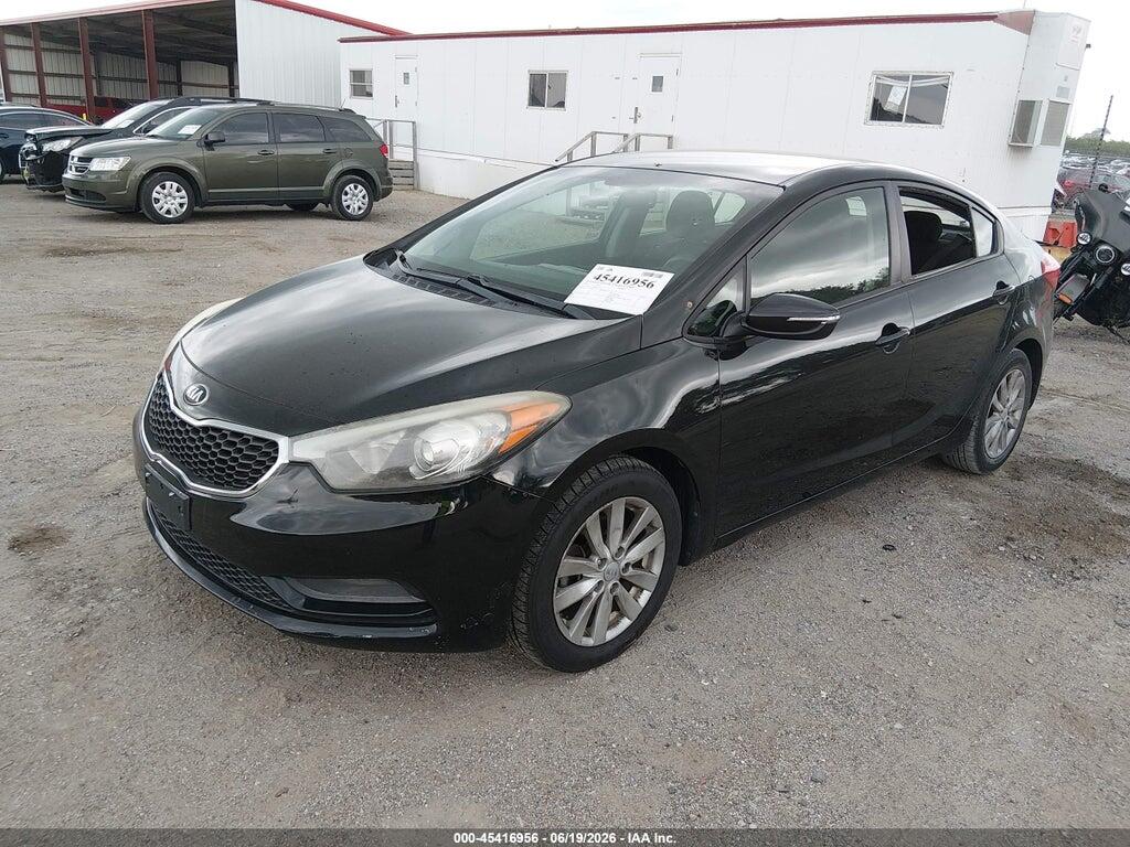 KNAFX4A68E5227525 2014 KIA FORTE photo no. 2
