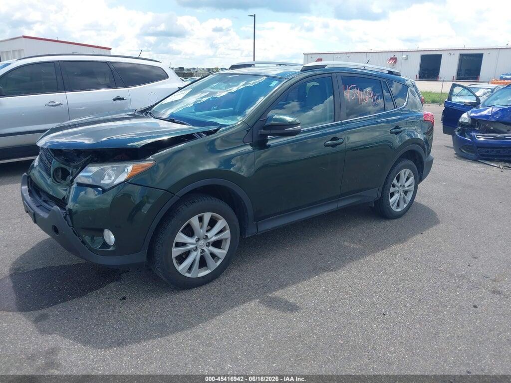 2T3DFREV8DW097538 2013 TOYOTA RAV4 photo no. 2