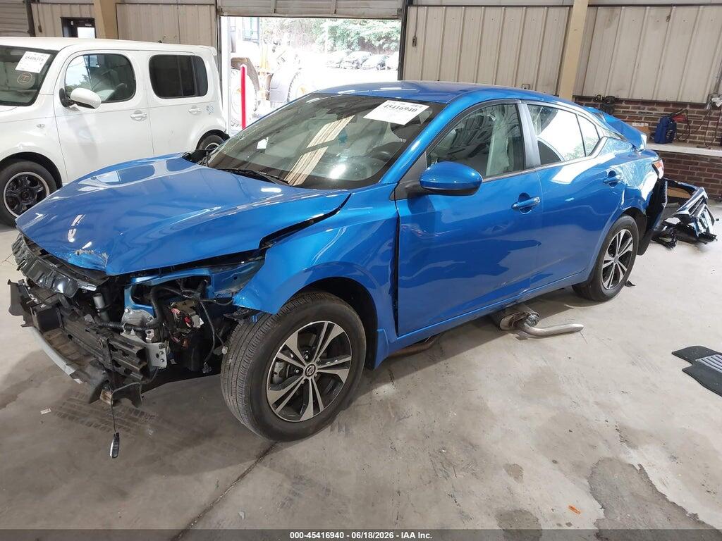 3N1AB8CV8PY273274 2023 NISSAN SENTRA photo no. 2