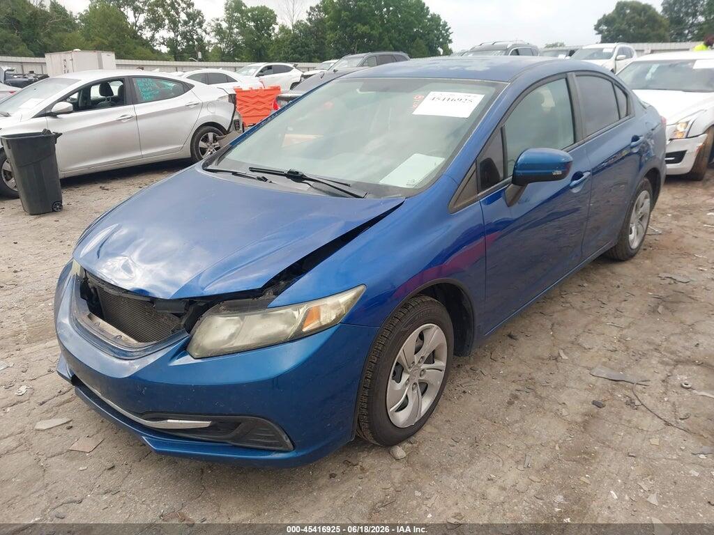 19XFB2F5XEE066766 2014 HONDA CIVIC photo no. 2