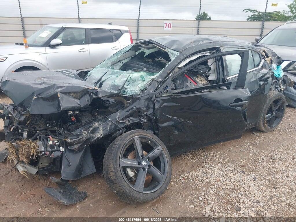 3N1AB8DV1NY285004 2022 NISSAN SENTRA photo no. 2