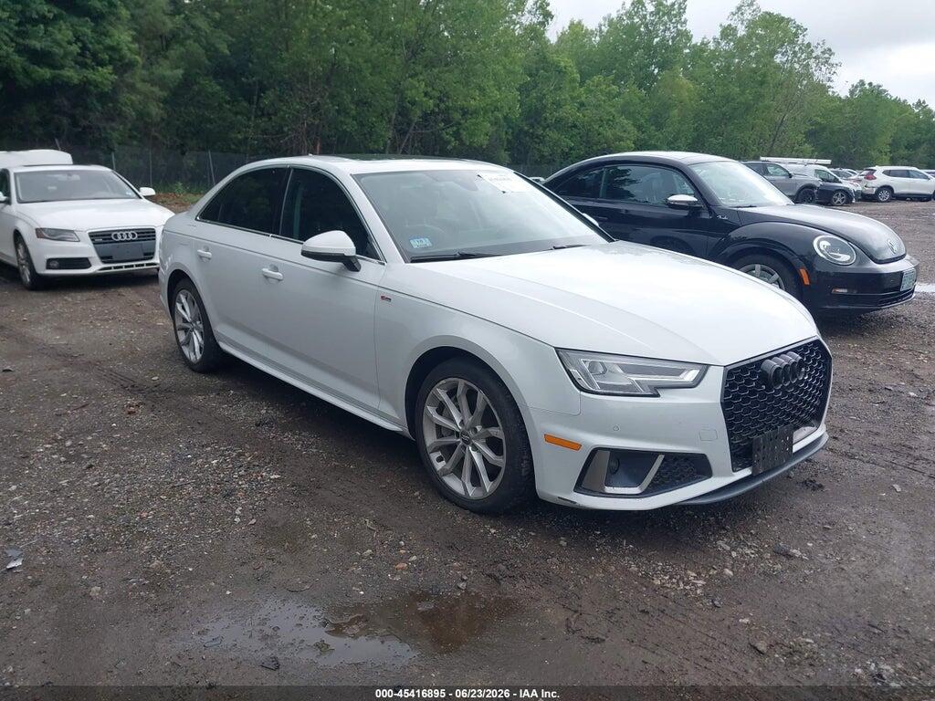 WAUENAF41KN002804 2019 AUDI A4 photo no. 1