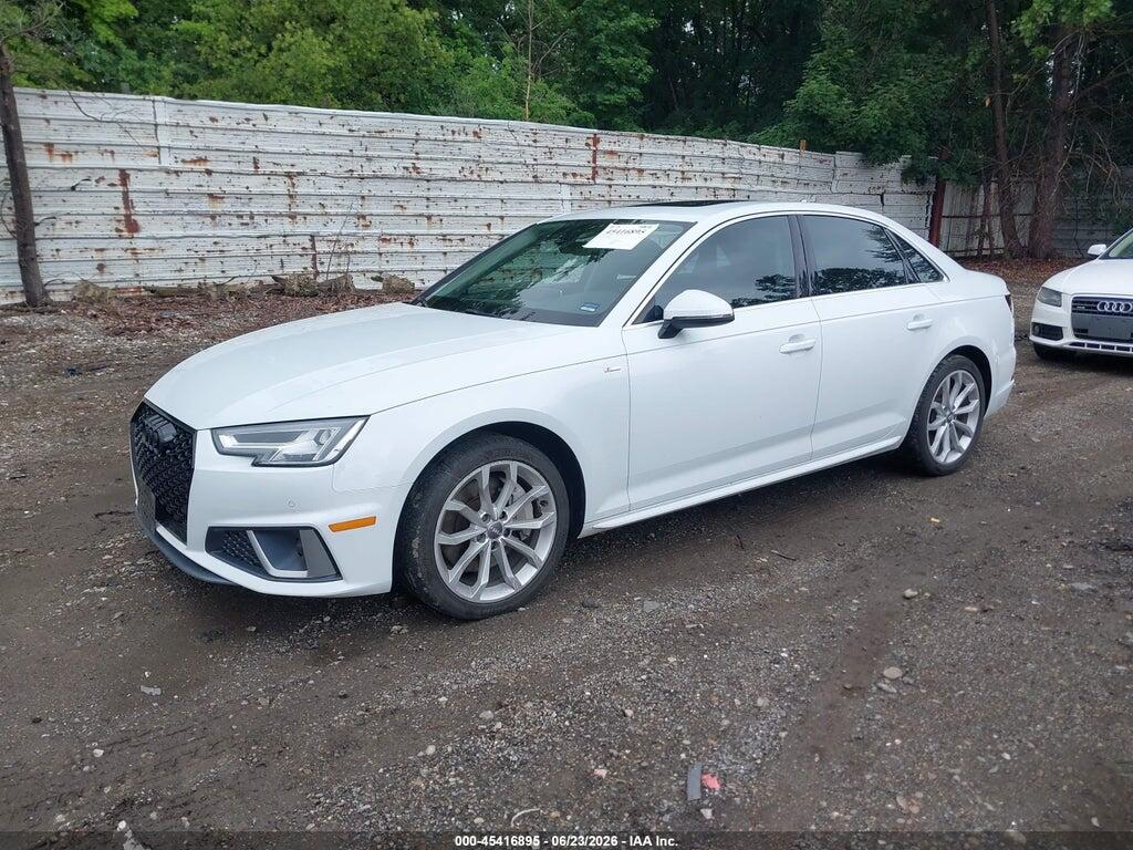 WAUENAF41KN002804 2019 AUDI A4 photo no. 2