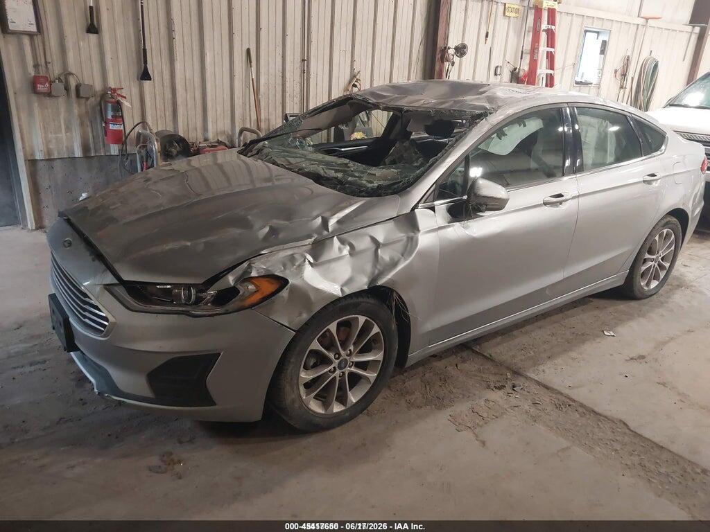 3FA6P0HD3LR100990 2020 FORD FUSION photo no. 2