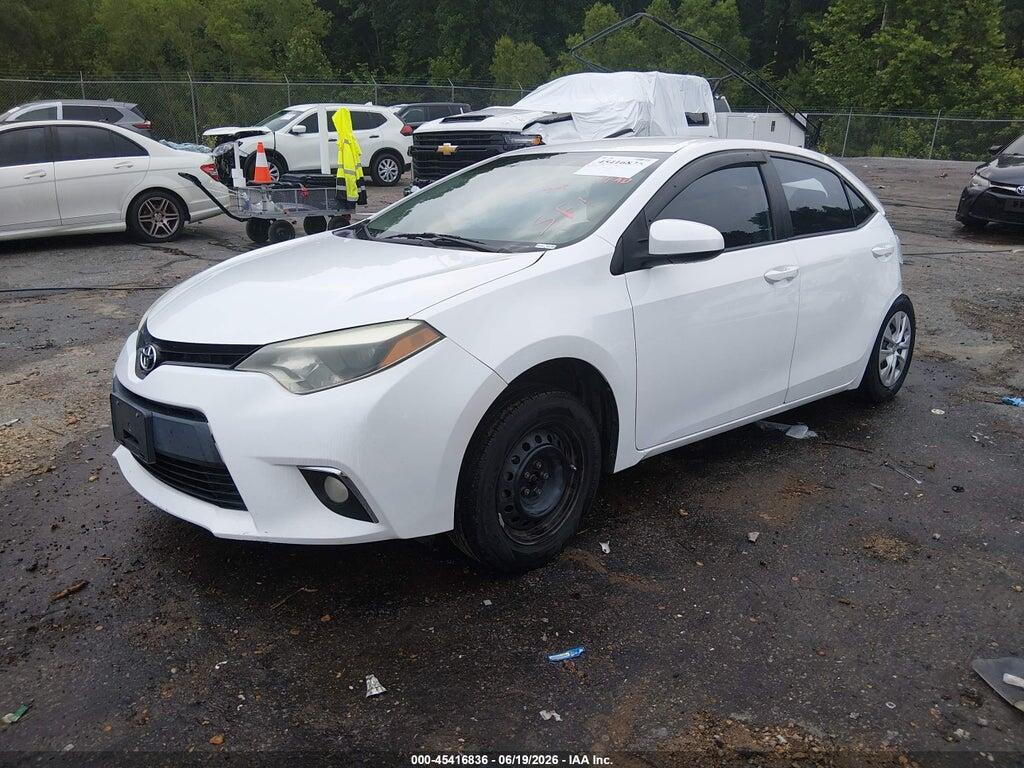 2T1BURHE5FC310371 2015 TOYOTA COROLLA photo no. 2