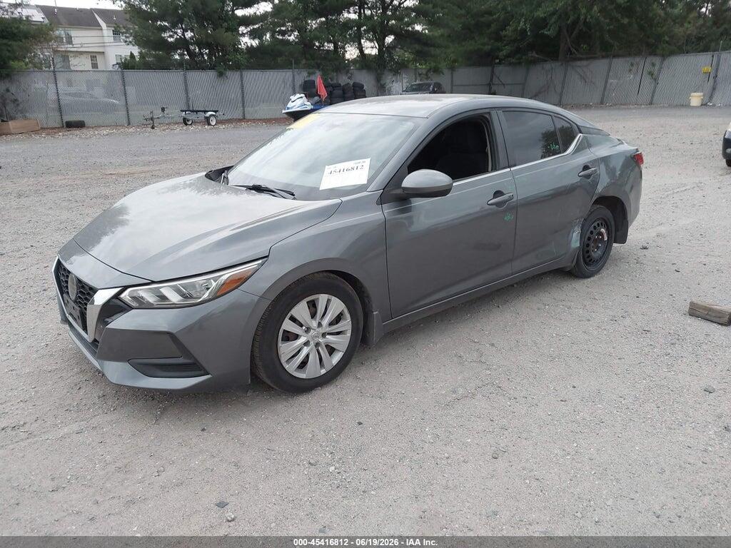 3N1AB8BV7LY302274 2020 NISSAN SENTRA photo no. 2