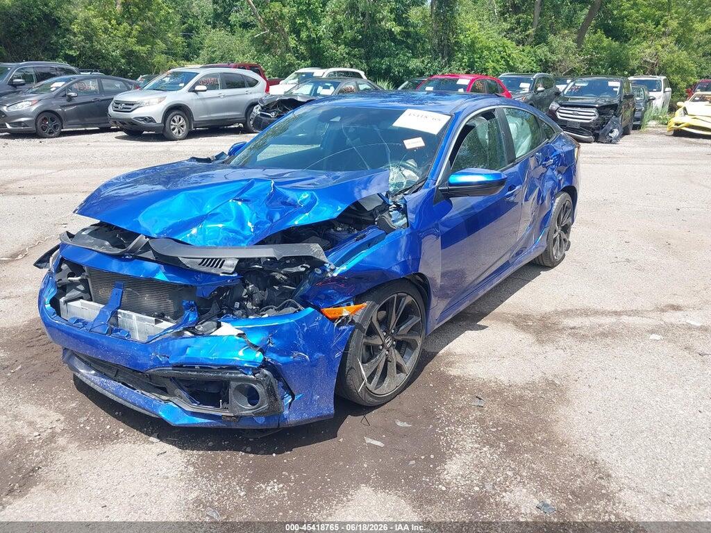 19XFC2F83ME000582 2021 HONDA CIVIC photo no. 2