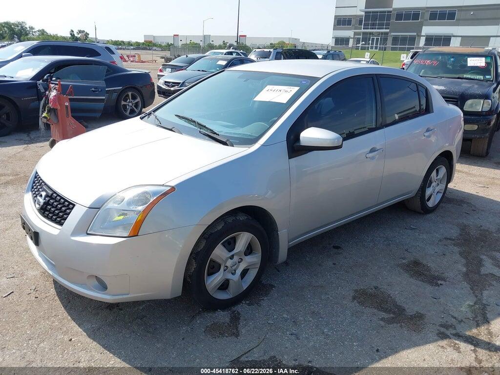 3N1AB61E18L678978 2008 NISSAN SENTRA photo no. 2