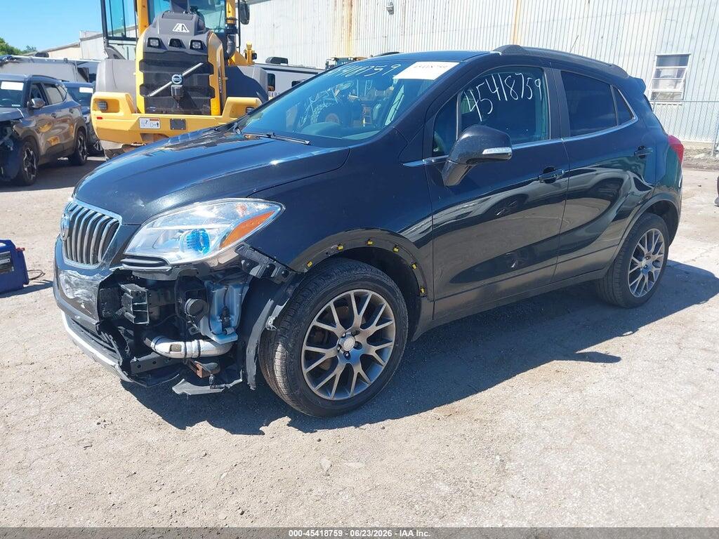 KL4CJ2SM2GB739370 2016 BUICK ENCORE photo no. 2