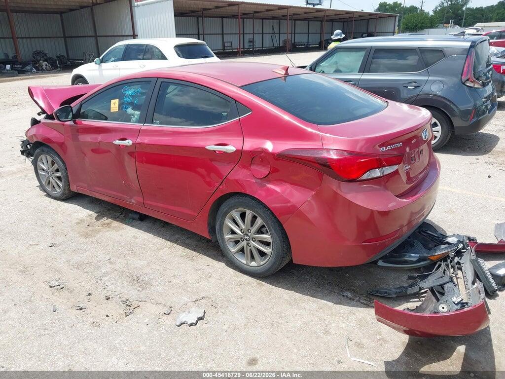 KMHDH4AE6FU354050 2015 HYUNDAI ELANTRA photo no. 3