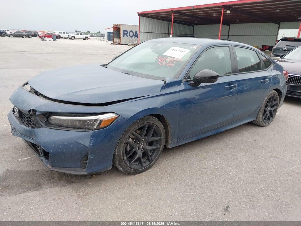 2HGFE2F5XSH527697 2025 HONDA CIVIC photo no. 2