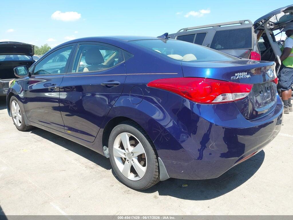 5NPDH4AE9DH341398 2013 HYUNDAI ELANTRA photo no. 3