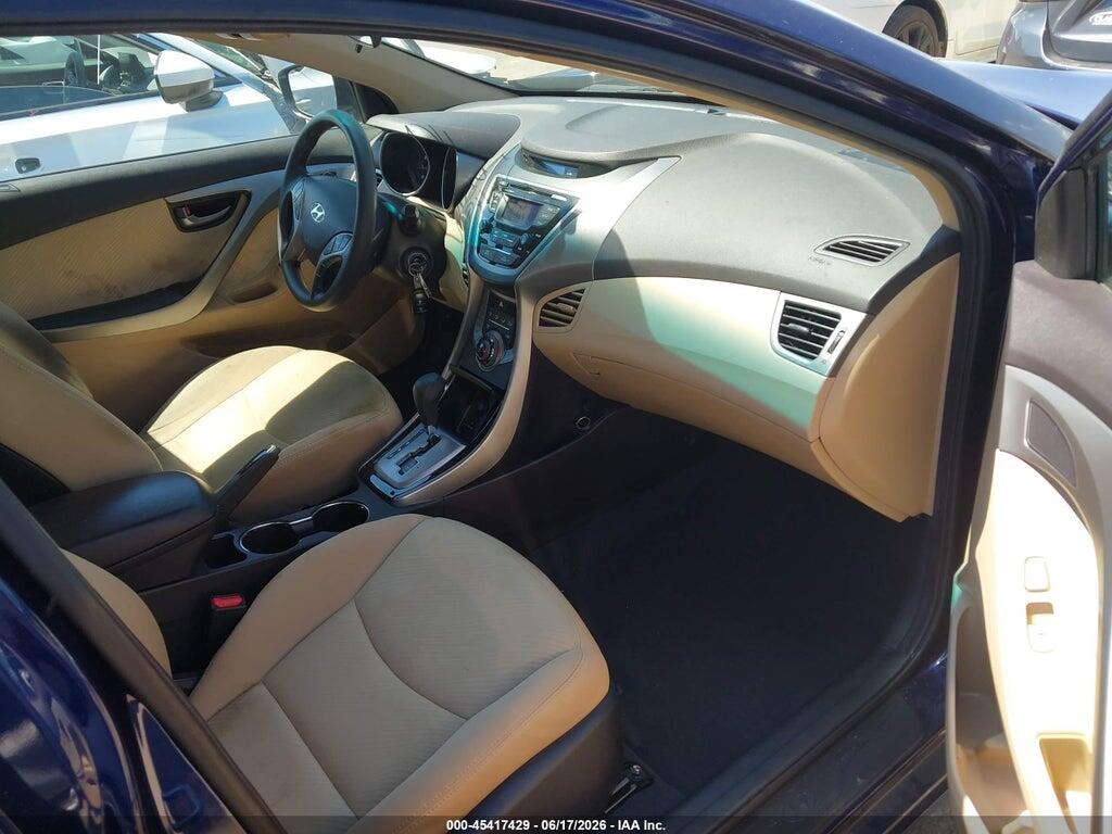 5NPDH4AE9DH341398 2013 HYUNDAI ELANTRA photo no. 5