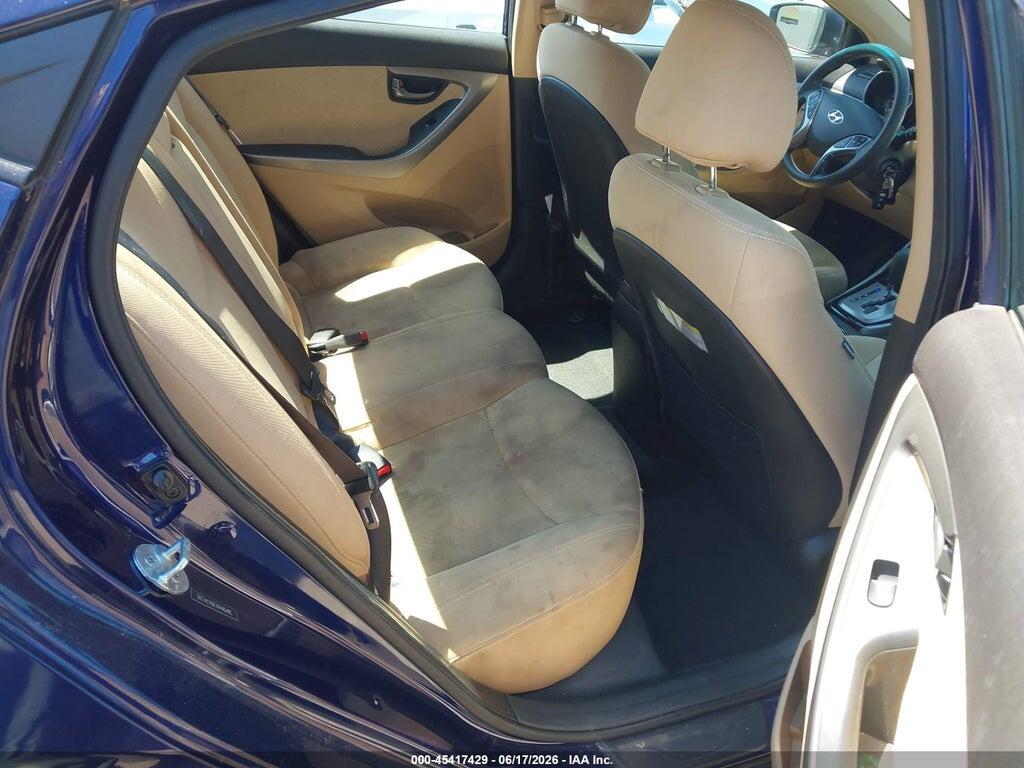 5NPDH4AE9DH341398 2013 HYUNDAI ELANTRA photo no. 8