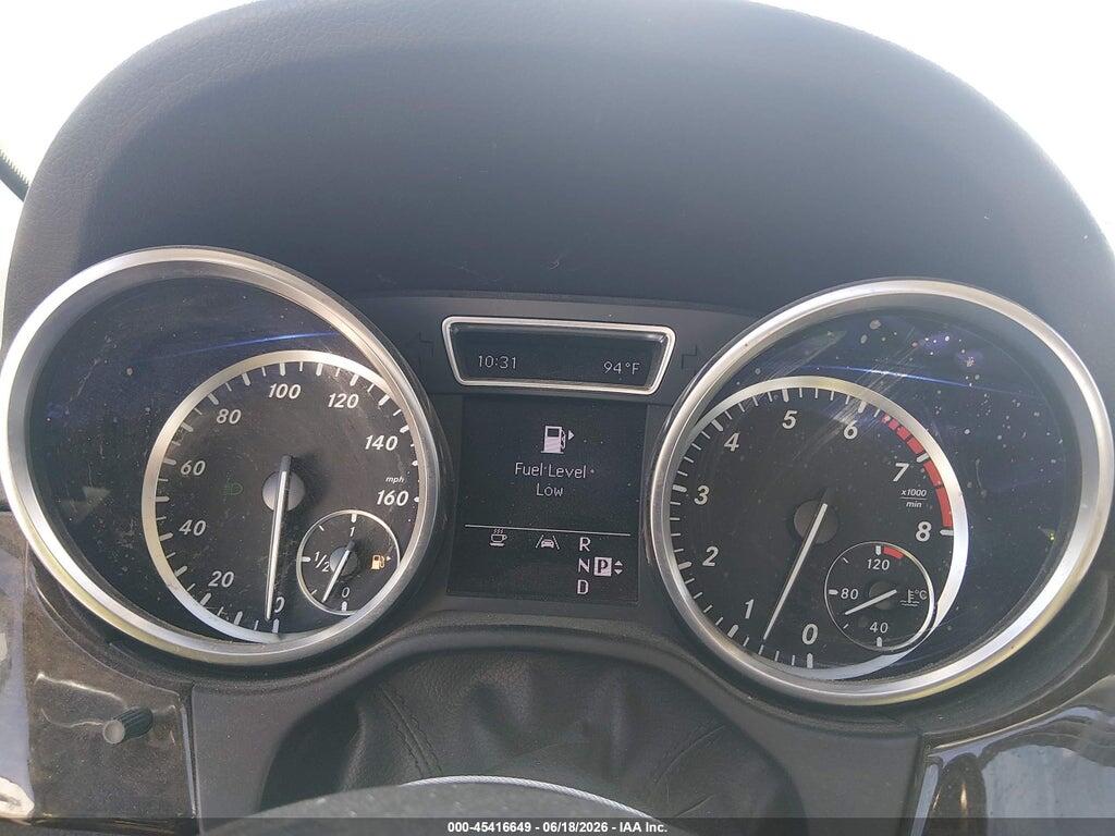 4JGDA5HB1CA018003 2012 MERCEDES-BENZ ML 350 photo no. 7