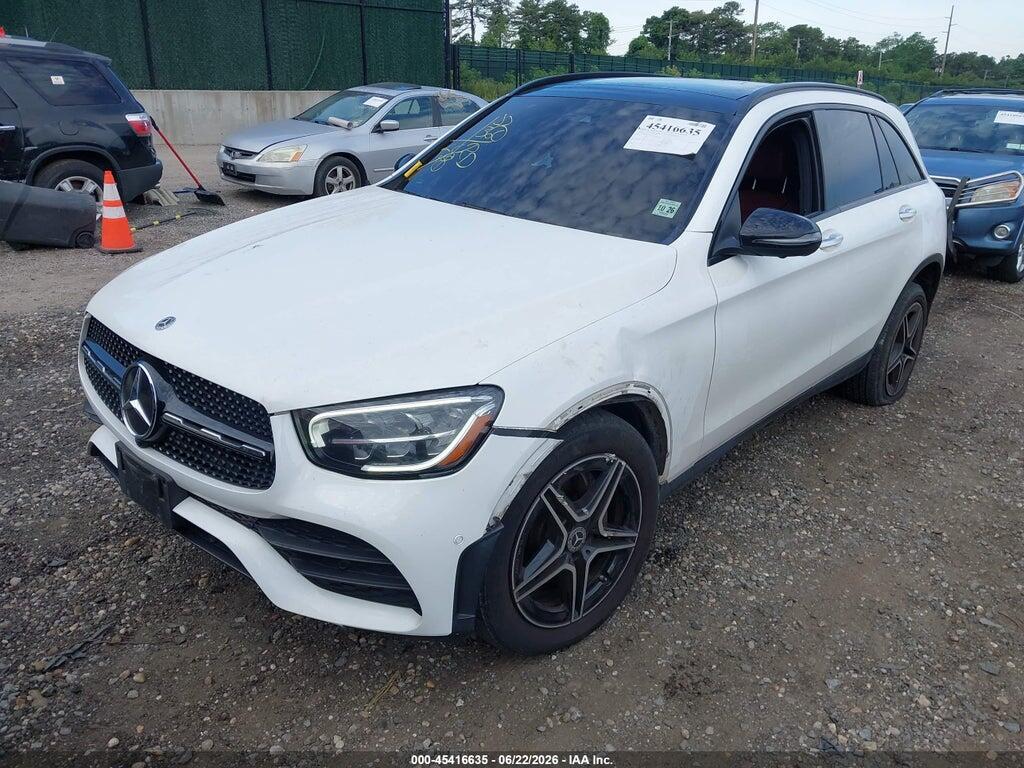 W1N0G8EB4MF920309 2021 MERCEDES-BENZ GLC 300 photo no. 2