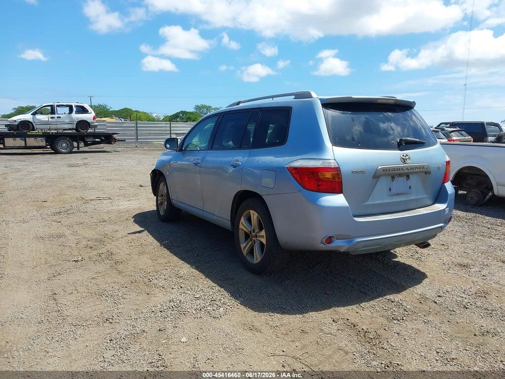 JTEDS43A282024321 2008 TOYOTA HIGHLANDER photo no. 3