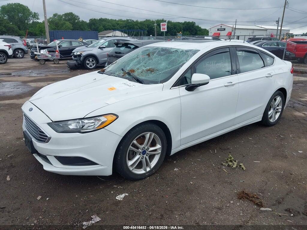 3FA6P0HDXJR223344 2018 FORD FUSION photo no. 2