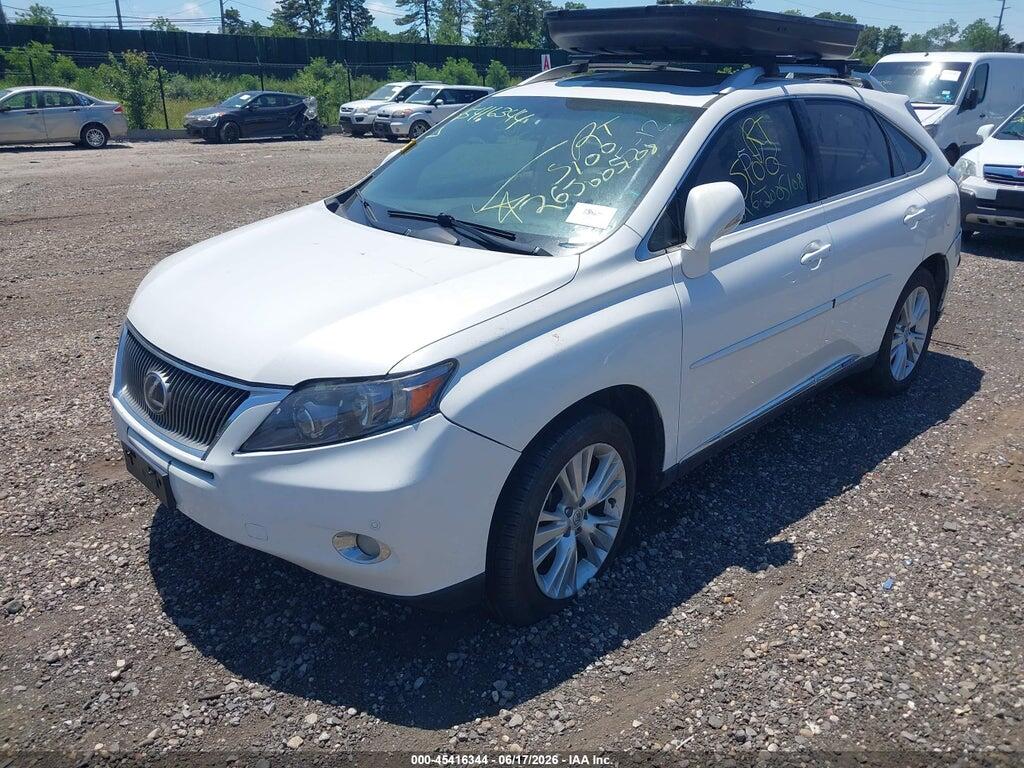 JTJBC1BA7C2426396 2012 LEXUS RX 450H photo no. 2