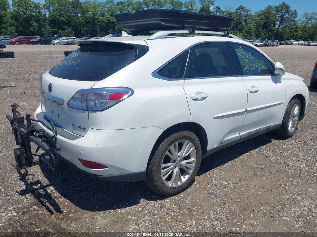 JTJBC1BA7C2426396 2012 LEXUS RX 450H photo no. 4