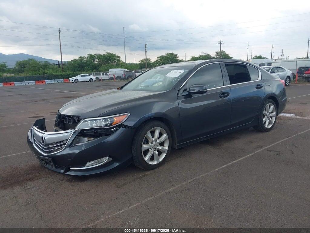 JH4KC1F38EC002896 2014 ACURA RLX photo no. 2