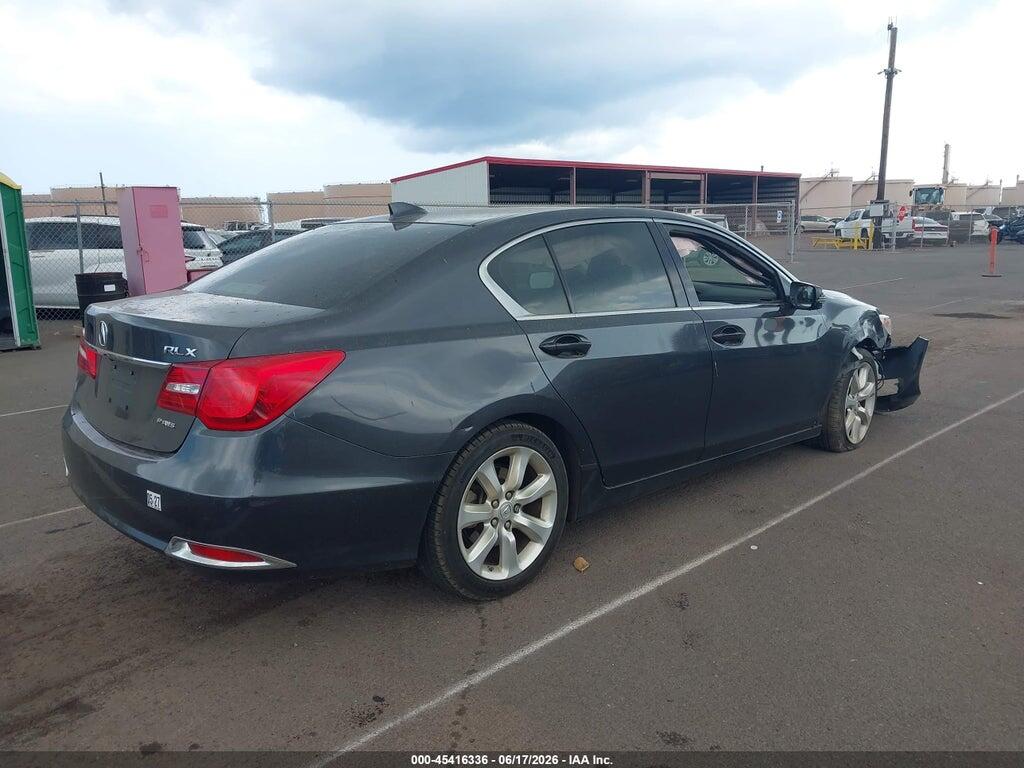 JH4KC1F38EC002896 2014 ACURA RLX photo no. 4