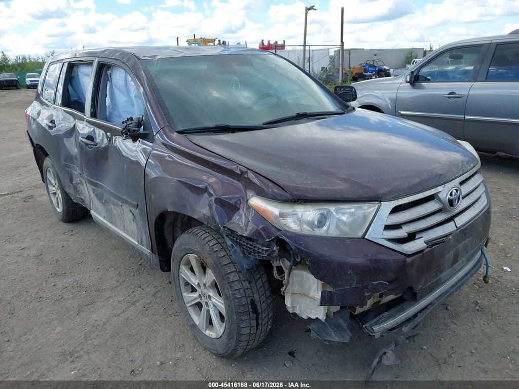 5TDBK3EH5DS205626 2013 TOYOTA HIGHLANDER photo no. 1