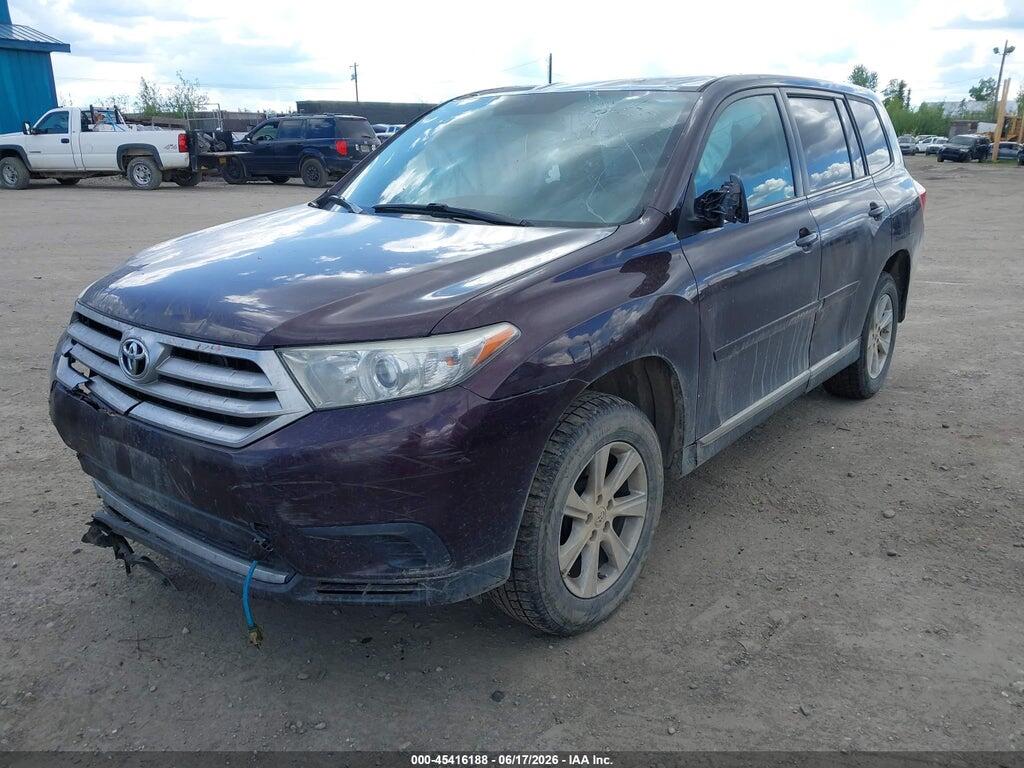 5TDBK3EH5DS205626 2013 TOYOTA HIGHLANDER photo no. 2