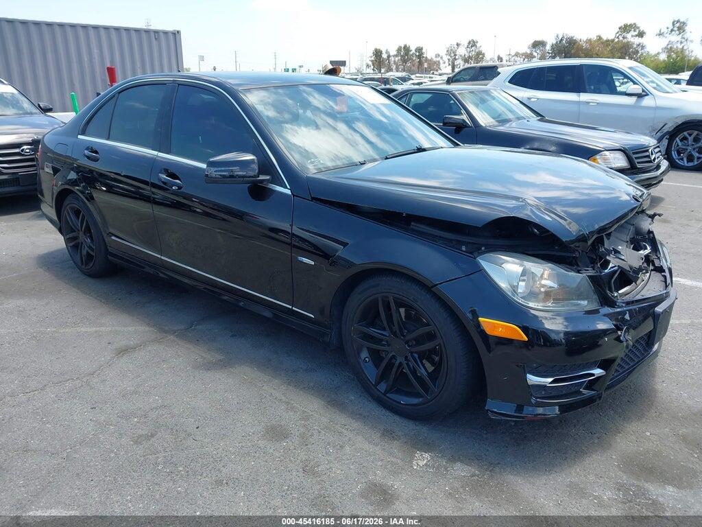 WDDGF4HB3CF853428 2012 MERCEDES-BENZ C 250 photo no. 1