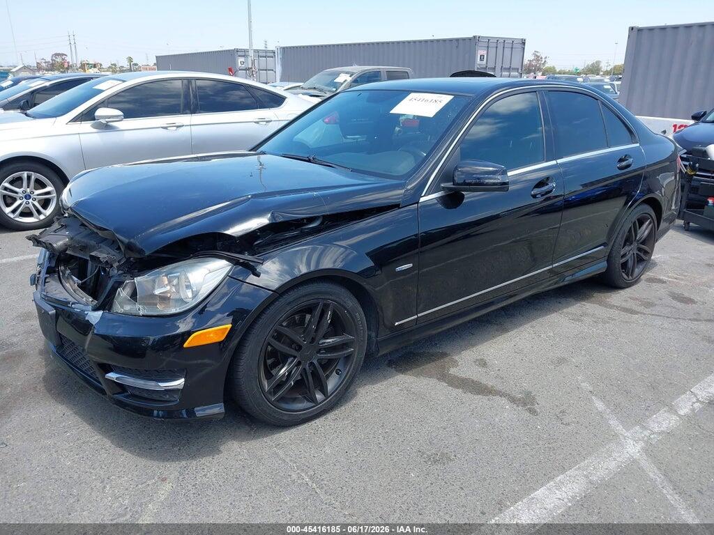 WDDGF4HB3CF853428 2012 MERCEDES-BENZ C 250 photo no. 2