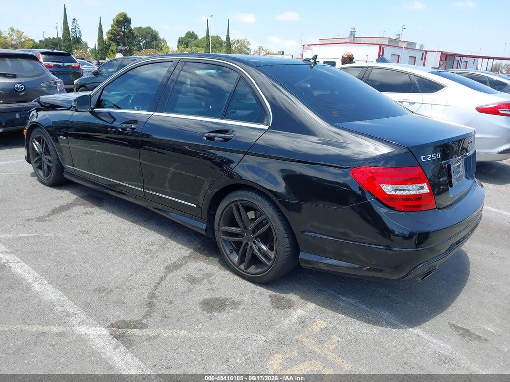 WDDGF4HB3CF853428 2012 MERCEDES-BENZ C 250 photo no. 3