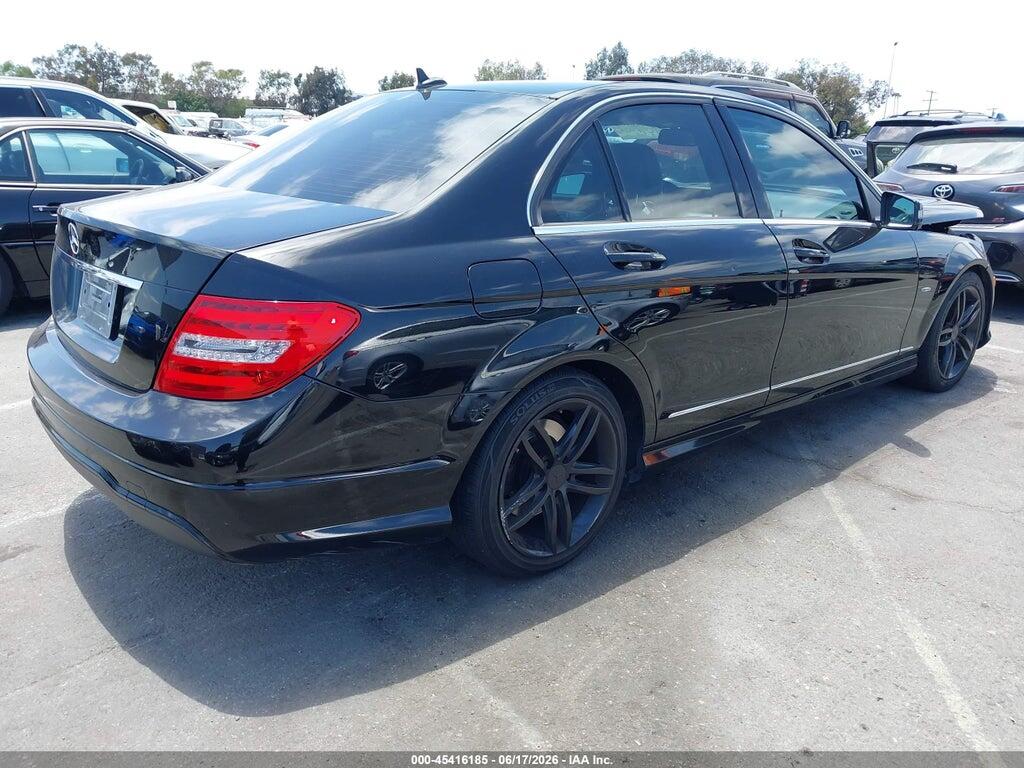WDDGF4HB3CF853428 2012 MERCEDES-BENZ C 250 photo no. 4