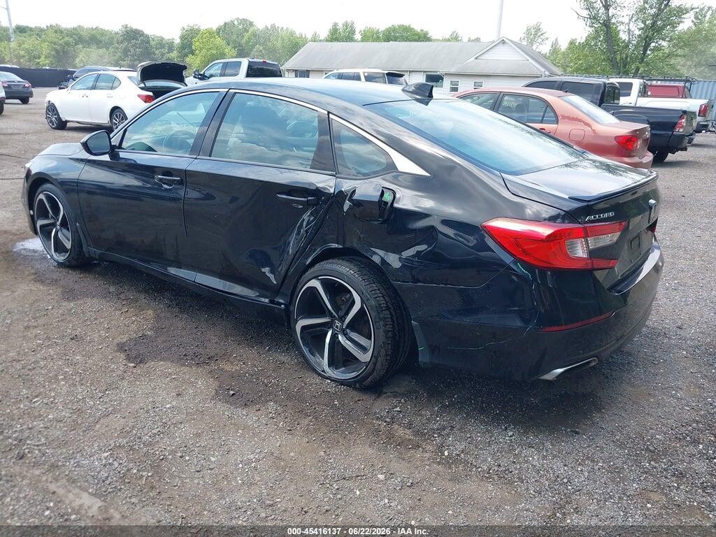 1HGCV1F36KA074186 2019 HONDA ACCORD photo no. 3
