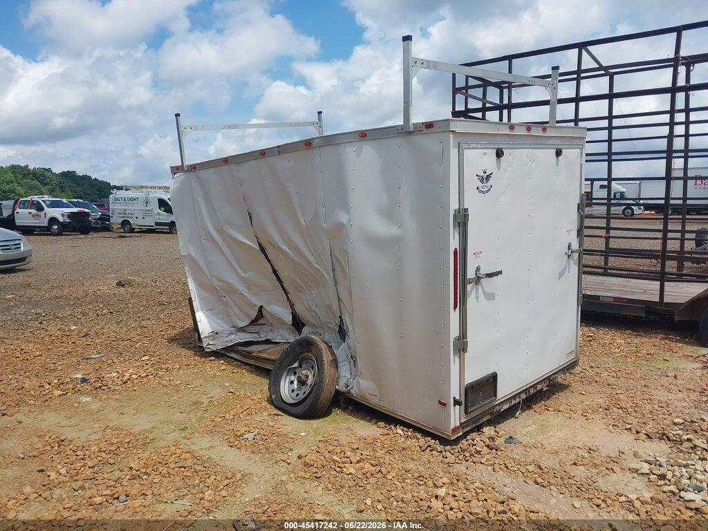 7F81E1213KD007610 2019 EMPIRE 6X12 ENCLOSED UTILITY TRA photo no. 3