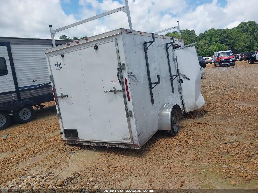 7F81E1213KD007610 2019 EMPIRE 6X12 ENCLOSED UTILITY TRA photo no. 4