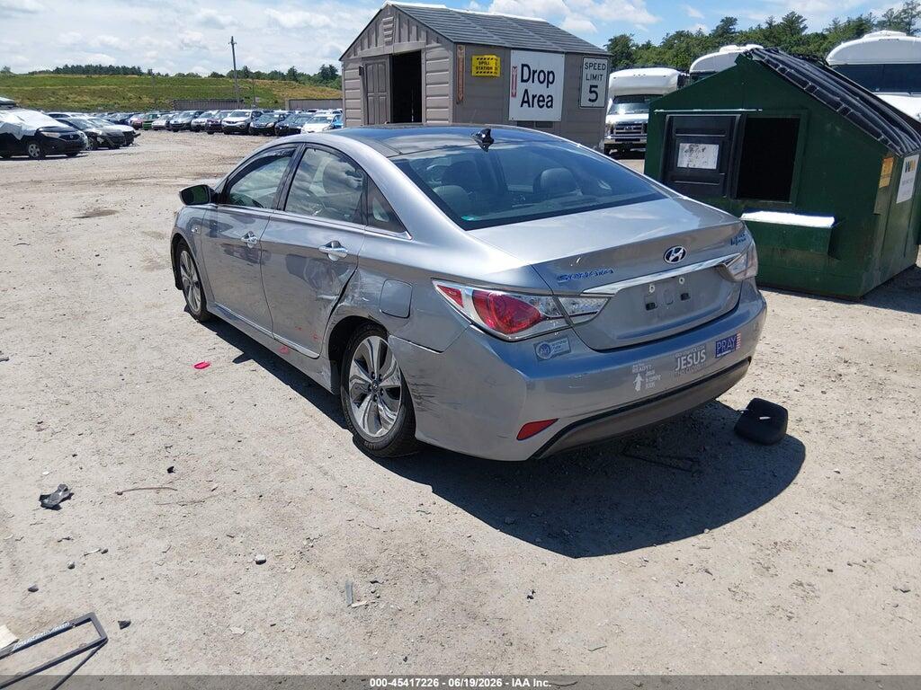 KMHEC4A41FA126422 2015 HYUNDAI SONATA HYBRID photo no. 3