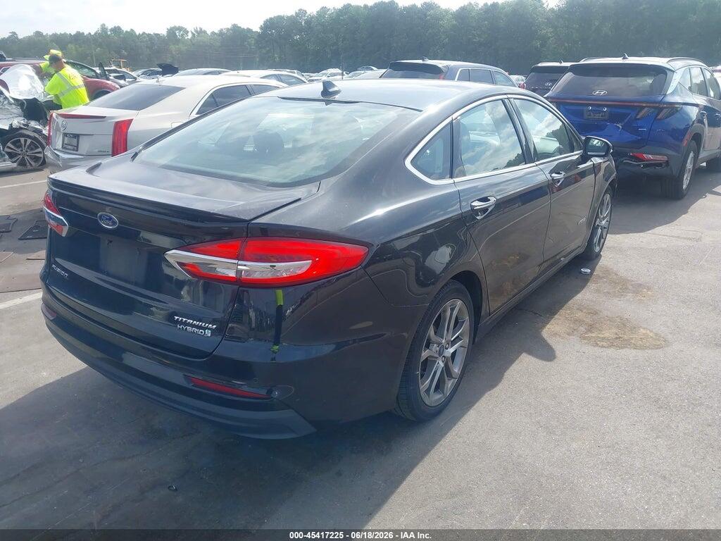 3FA6P0RU4KR104902 2019 FORD FUSION HYBRID photo no. 4