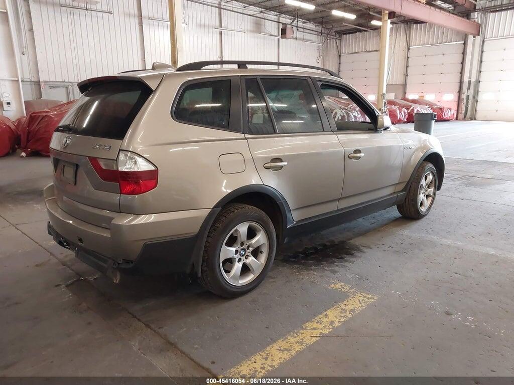 WBXPC93407WF02402 2007 BMW X3 photo no. 4