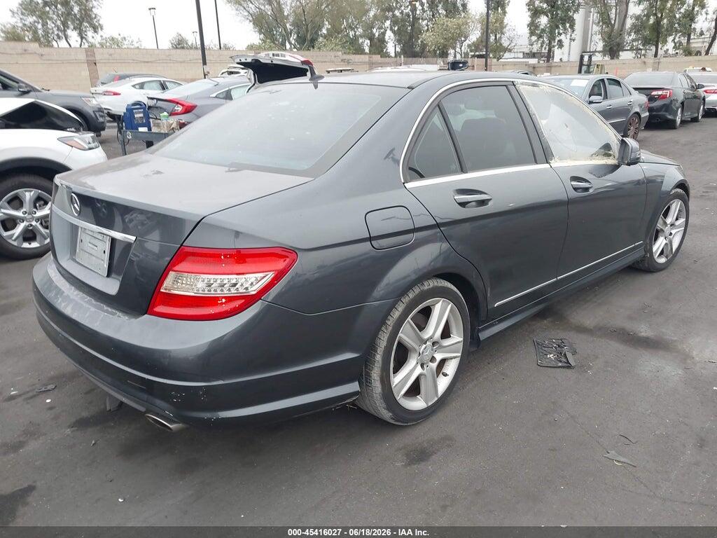 WDDGF5EB2BA510728 2011 MERCEDES-BENZ C 300 photo no. 4
