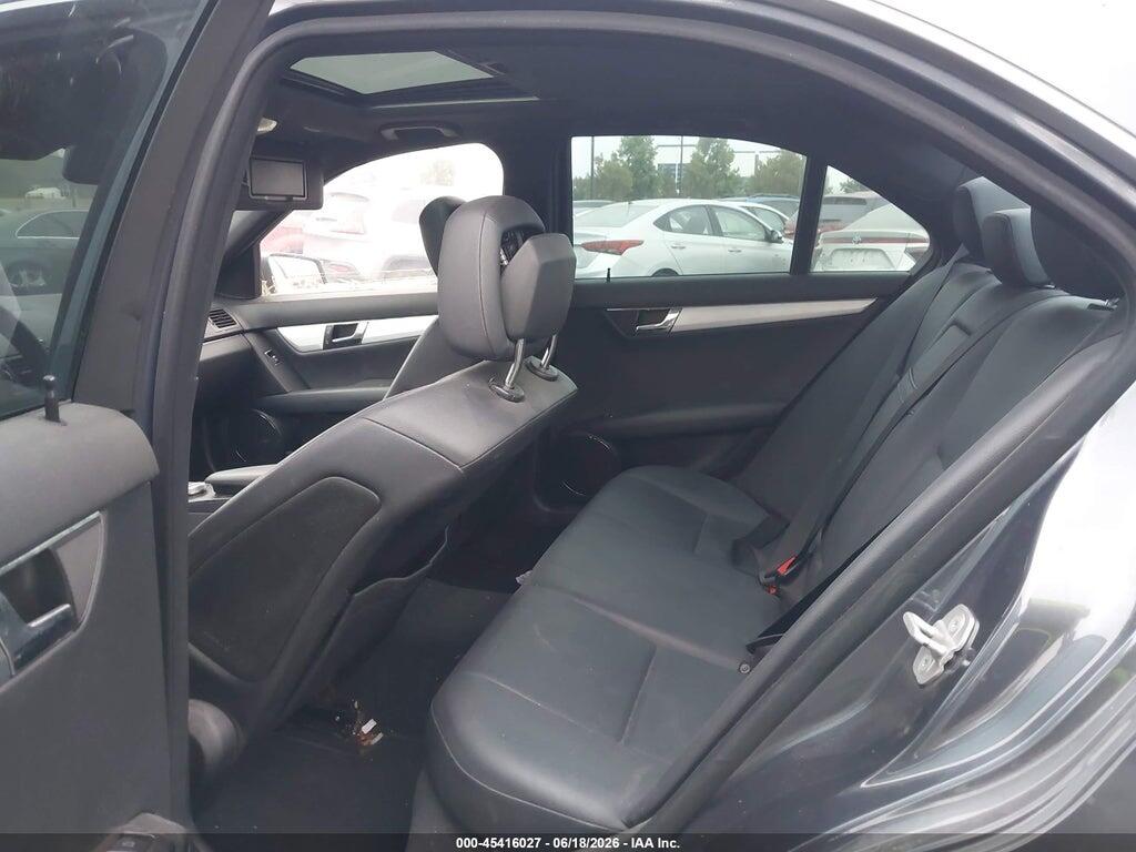 WDDGF5EB2BA510728 2011 MERCEDES-BENZ C 300 photo no. 8