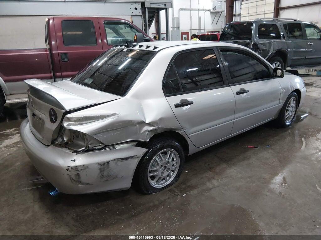 JA3AJ26E56U071596 2006 MITSUBISHI LANCER photo no. 4