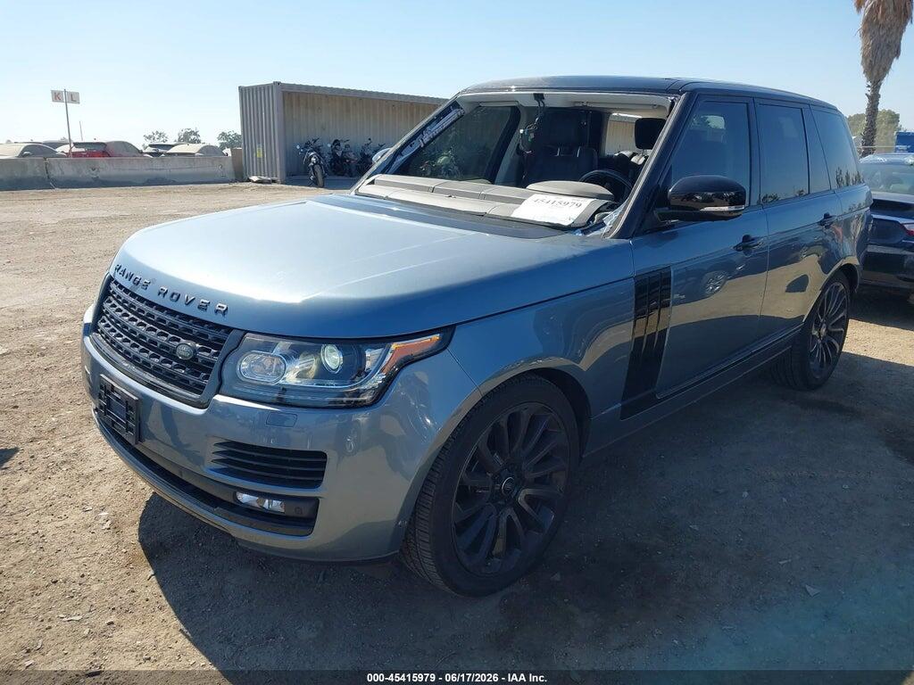 SALGS2FV3HA372891 2017 LAND ROVER RANGE ROVER photo no. 2