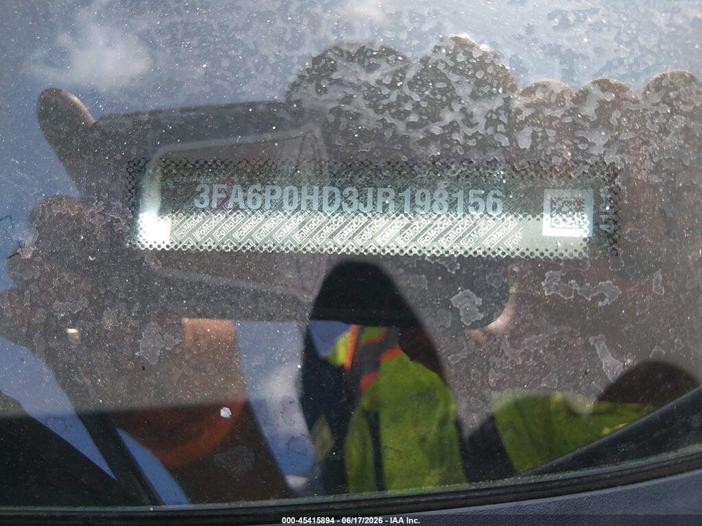3FA6P0HD3JR198156 2018 FORD FUSION photo no. 9