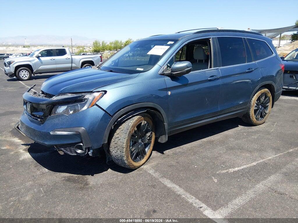 5FNYF6H29MB092517 2021 HONDA PILOT photo no. 2