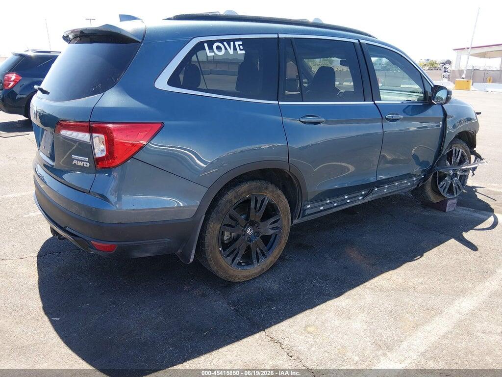 5FNYF6H29MB092517 2021 HONDA PILOT photo no. 4