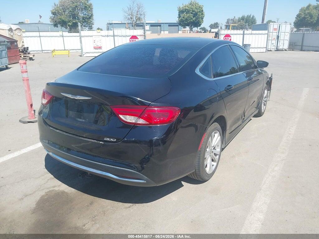 1C3CCCAB5FN587740 2015 CHRYSLER 200 photo no. 4
