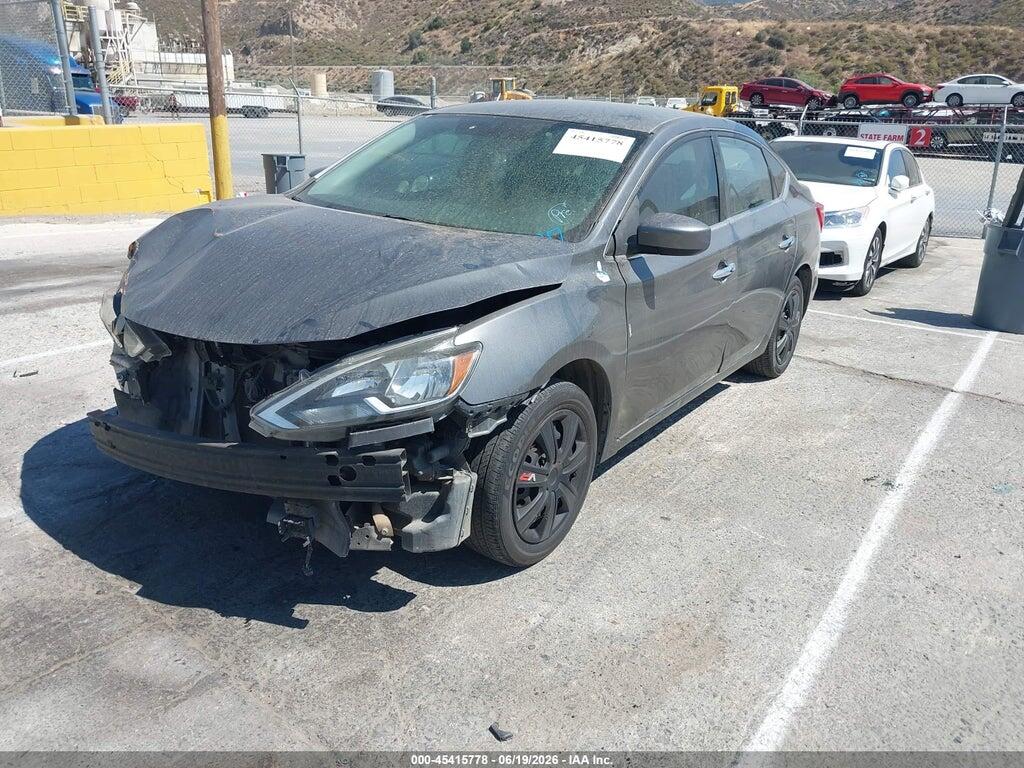 3N1AB7AP2JY254287 2018 NISSAN SENTRA photo no. 2