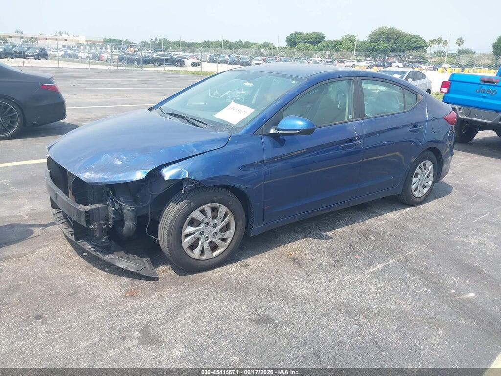 5NPD74LF2JH289360 2018 HYUNDAI ELANTRA photo no. 2