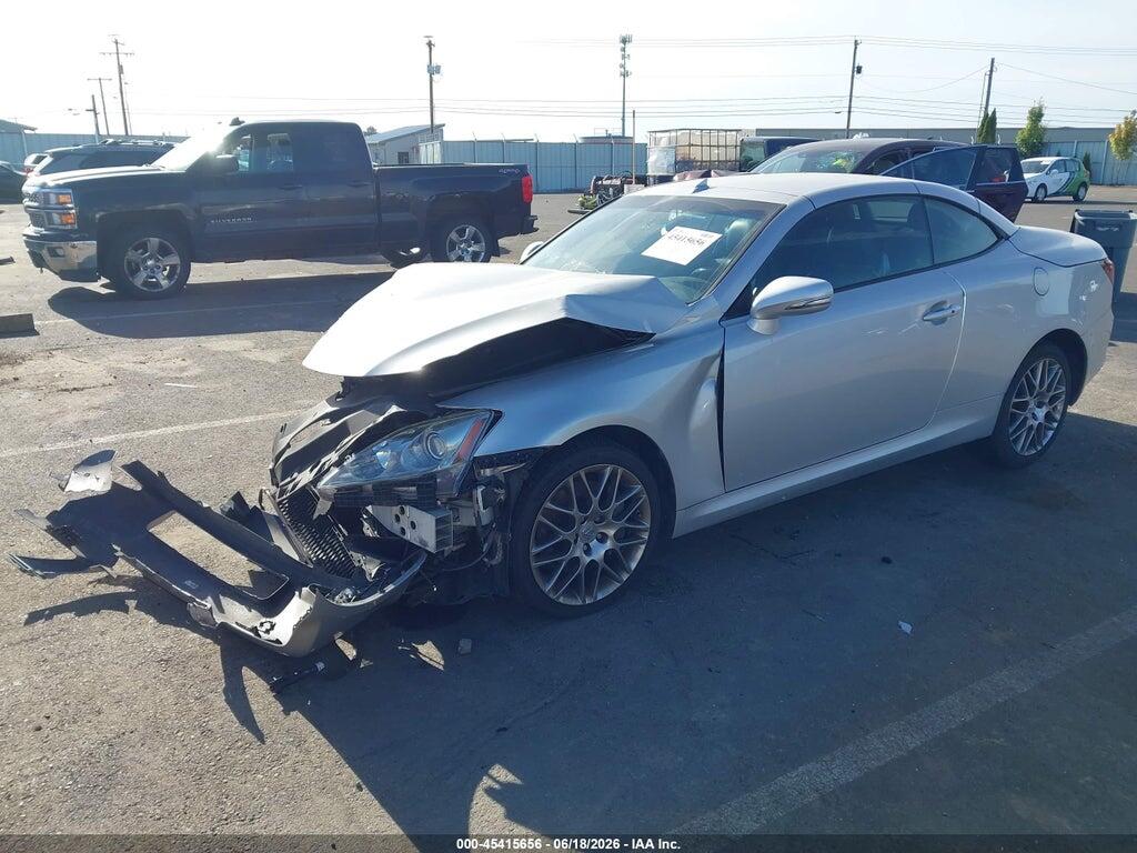 JTHFE2C24A2502325 2010 LEXUS IS 350C photo no. 2